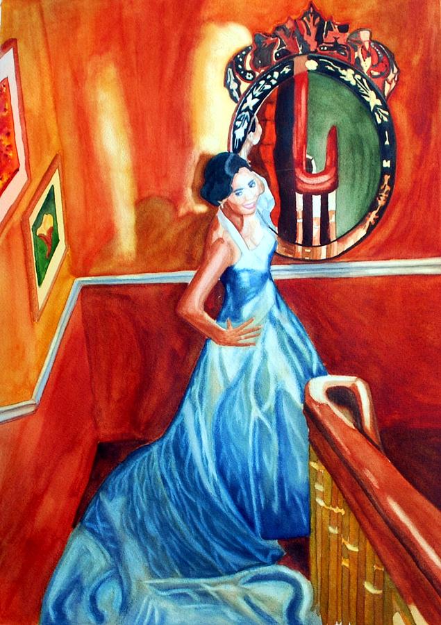 Mireille Painting by Gerald Carpenter