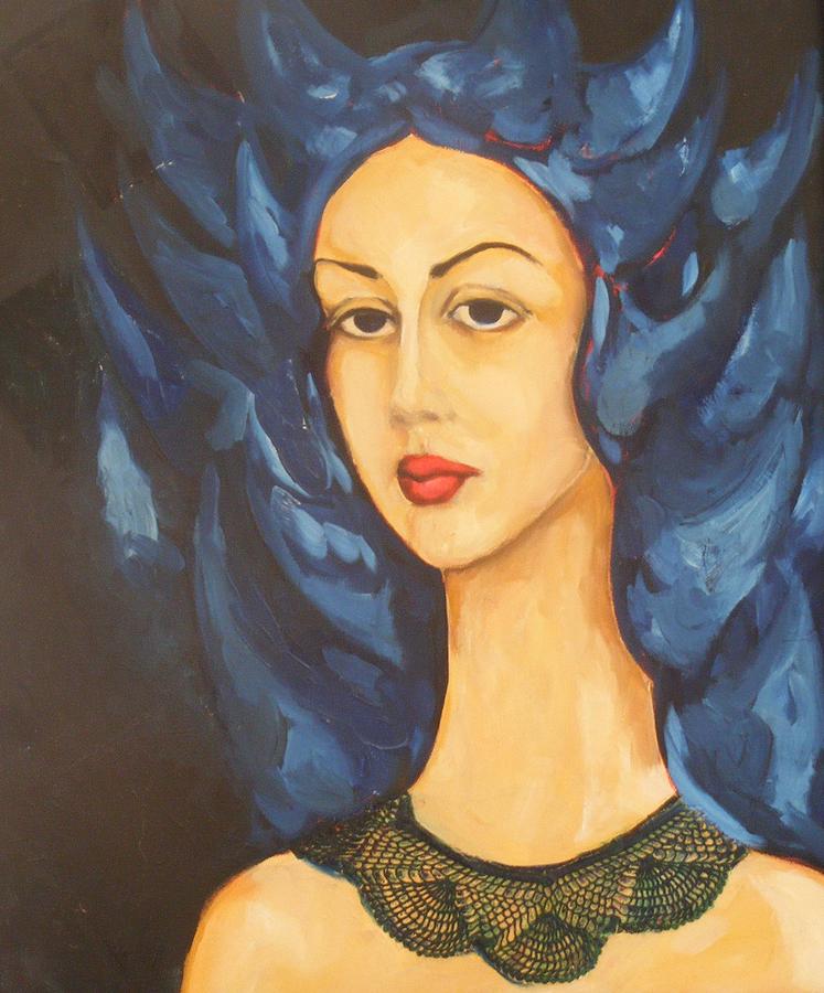 Miriam Painting by Noemi Kusztos - Fine Art America