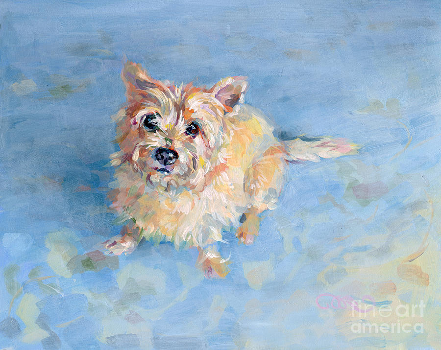 Cairn Terrier Painting - Miris Memory by Kimberly Santini