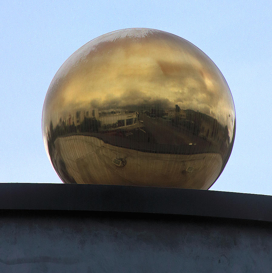 Mirror Ball On The Roof Photograph by Viktor Savchenko