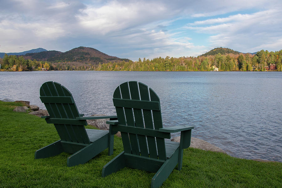 Mirror Lake, Lake Placid, NY Photograph by Bob Cuthbert | Fine Art America