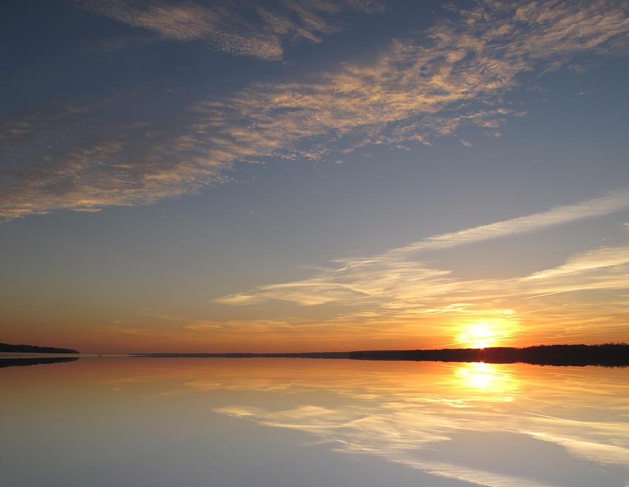 Mirror Lake Sunrise  Photograph by Lyle Crump