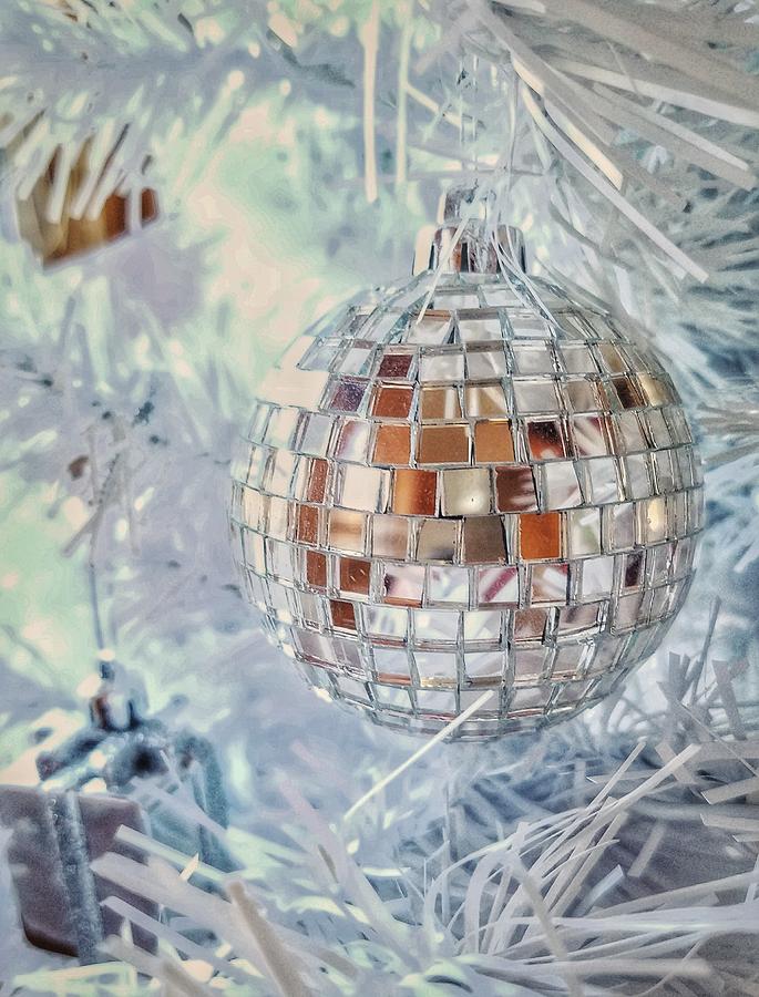 Mirror Tree Ornament Photograph by Mary Capriole