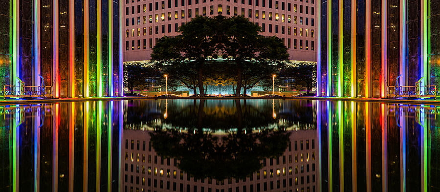 Minneapolis Photograph - Mirrored Rainbows by Christopher Broste