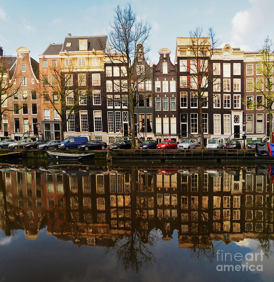 Mirrors of Amsterdam Photograph by Anastasy Yarmolovich