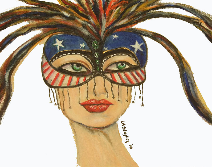 Miss America Painting by Lee Anne Stieglitz