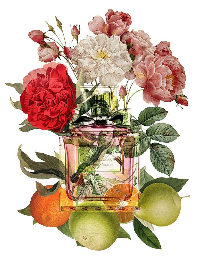 Miss Dior Blooming Bouquets - by Diana Van Digital Art by Diana Van
