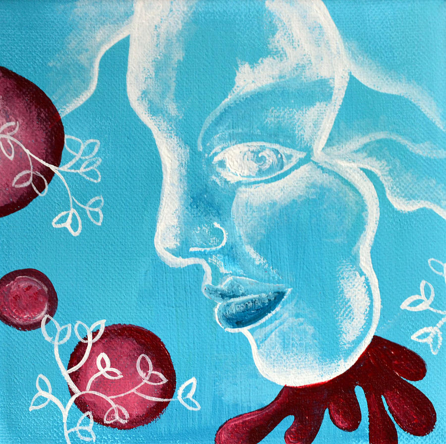 Miss Hemoglobin Painting by Amanda Christine Shelton - Fine Art America