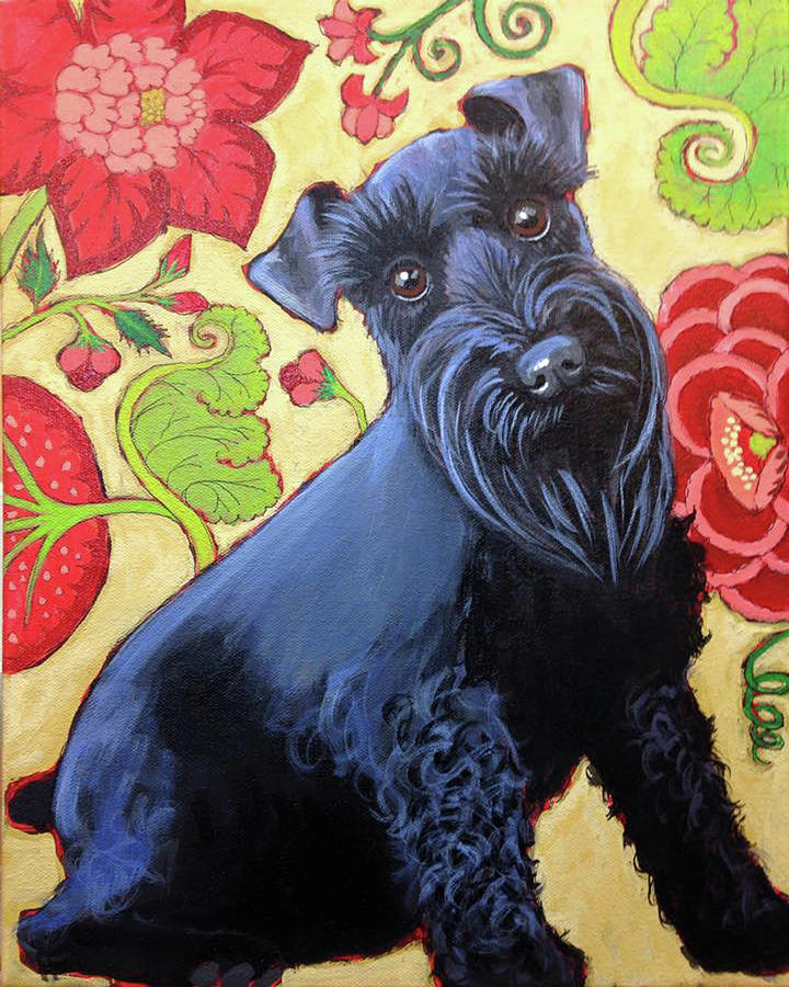 Miss Lizzie Painting by Ande Hall
