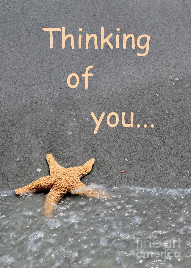 Thinking of You Starfish Photograph by Robert Wilder Jr