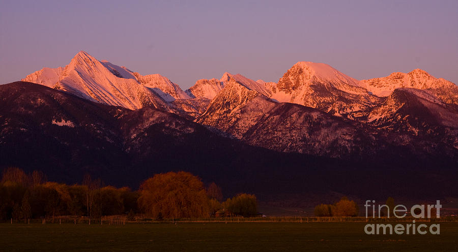 Mission Alpenglow Photograph by Katie LaSalle-Lowery