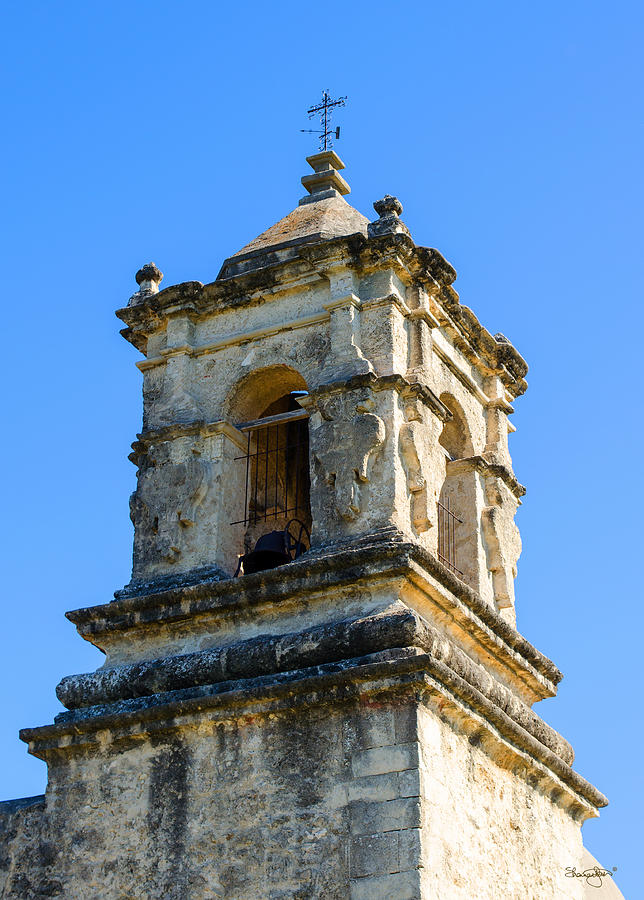 Mission Bell Tower Photograph by Shanna Hyatt