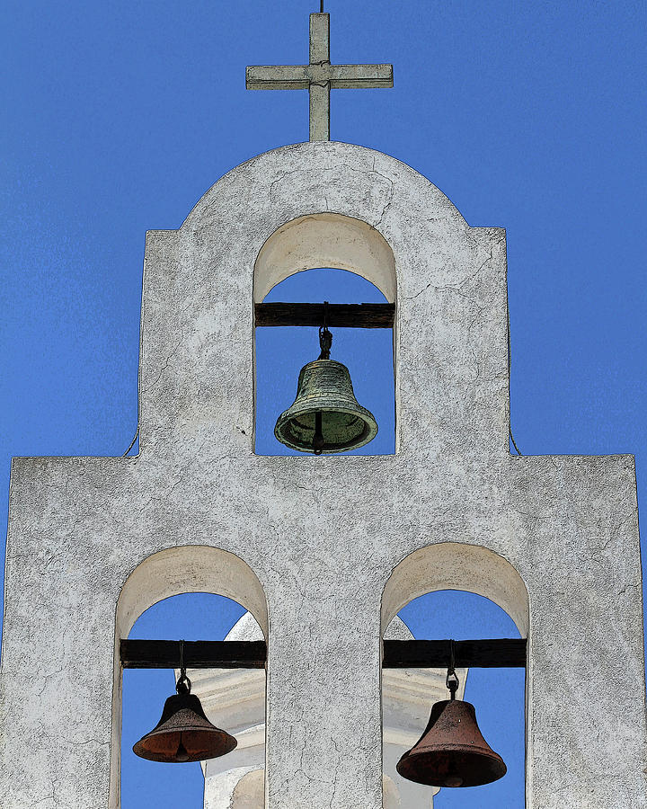 Mission Bells - poster edges Photograph by Lee Hart | Fine Art America