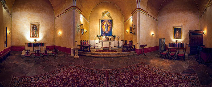 Mission Concepcion Pano Photograph by Tim Stanley