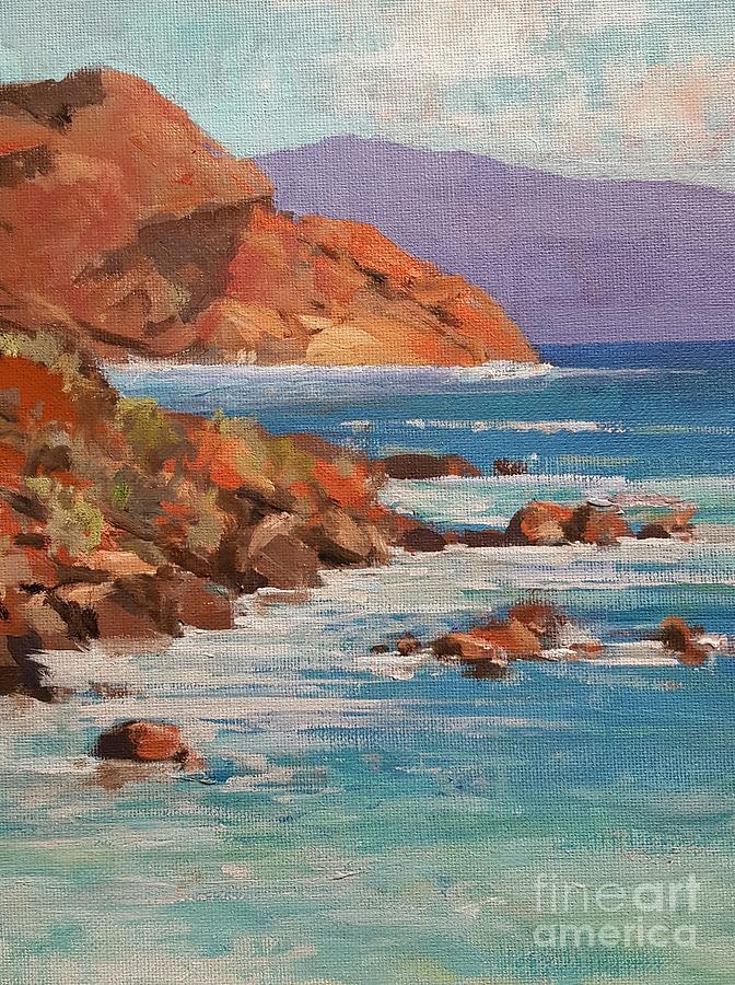 Mission Cove Painting by Jessica Anne Thomas