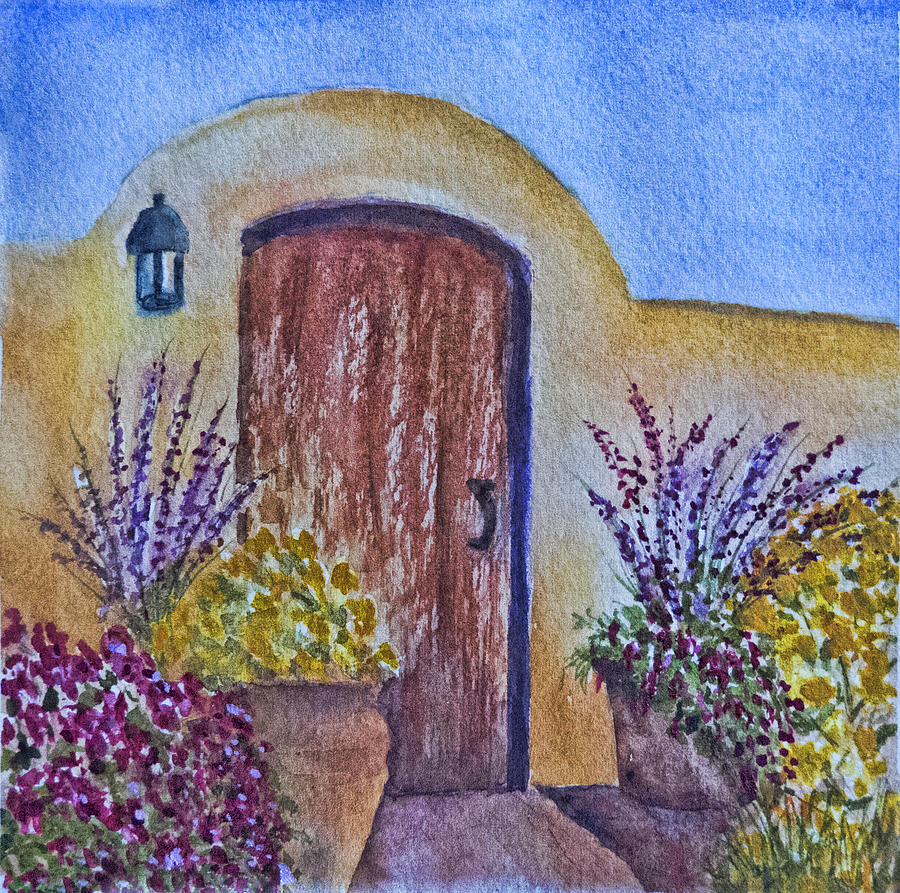 Mission Gate Painting by Terry Ann Morris