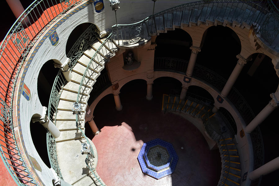 Mission Inn Riverside Staircase Photograph by Kyle Hanson