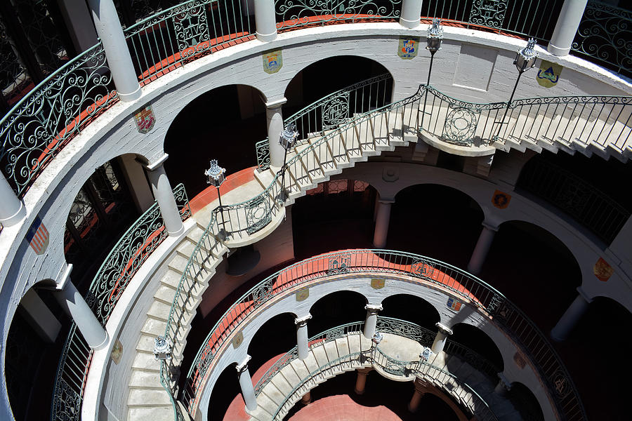 Mission Inn Staircase Photograph by Kyle Hanson