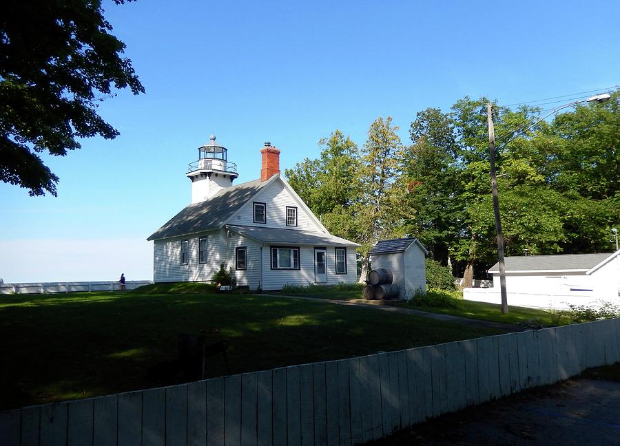 Old MIssion Point Lighthouse Photograph by Susan Wyman - Fine Art America