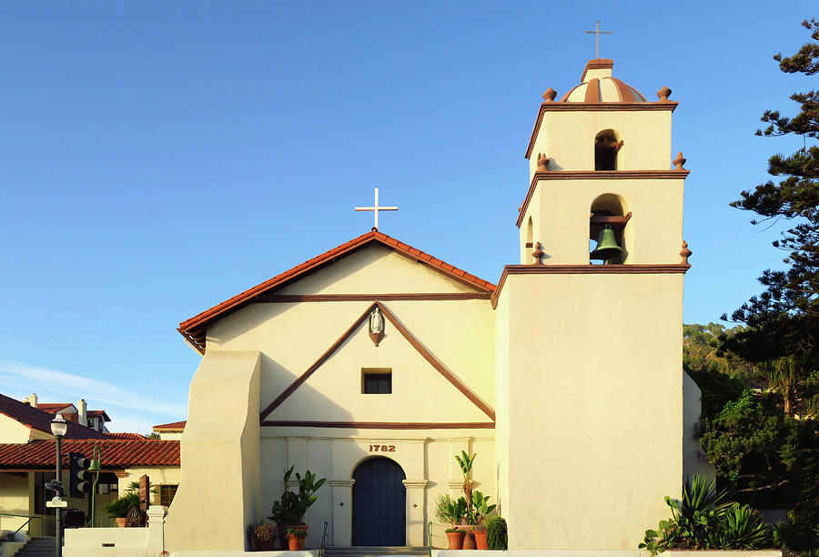Mission San Buenaventura, Ventura, California Photograph by Ram Vasudev