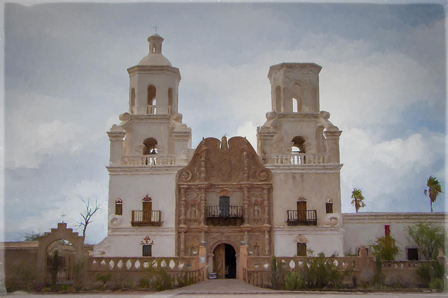 Mission San Xavier del Bac Photograph by Teresa Wilson