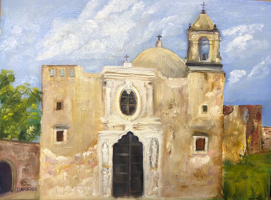 Mission San Jose' Painting by Cheryl Damschen Fine Art America