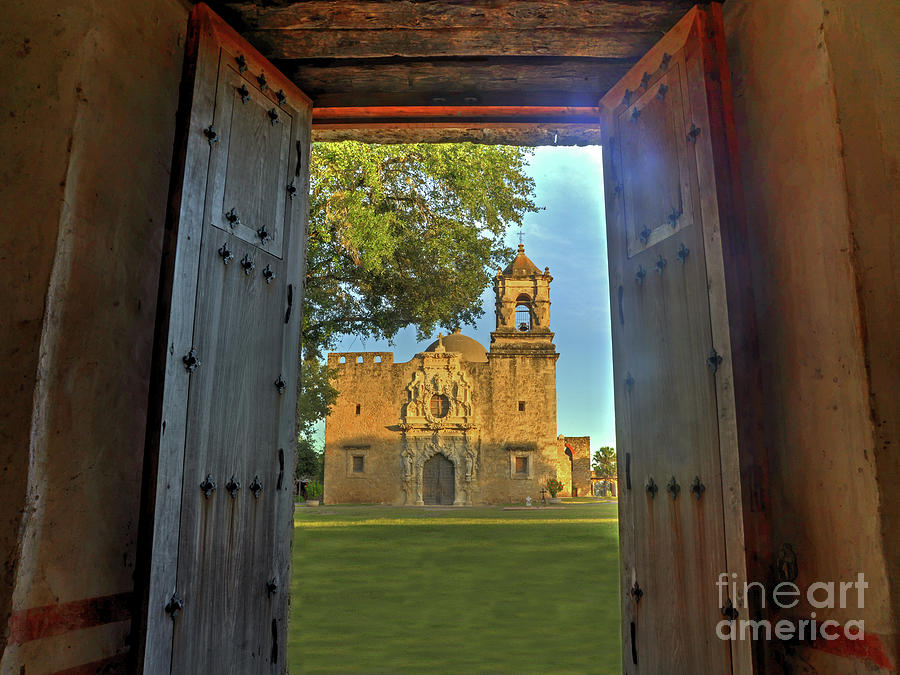Mission San Jose from the Granary Photograph by Michael Tidwell