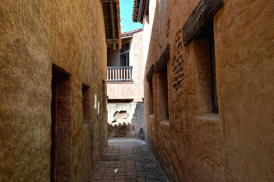 Mission San Juan Capistrano - Back Alley Photograph by Glenn McCarthy Art and Photography