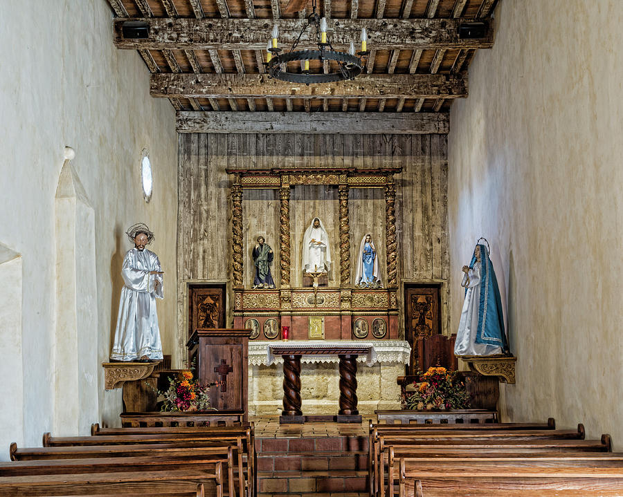 Mission San Juan Capistrano Sanctuary - San Antonio Photograph by Stephen Stookey