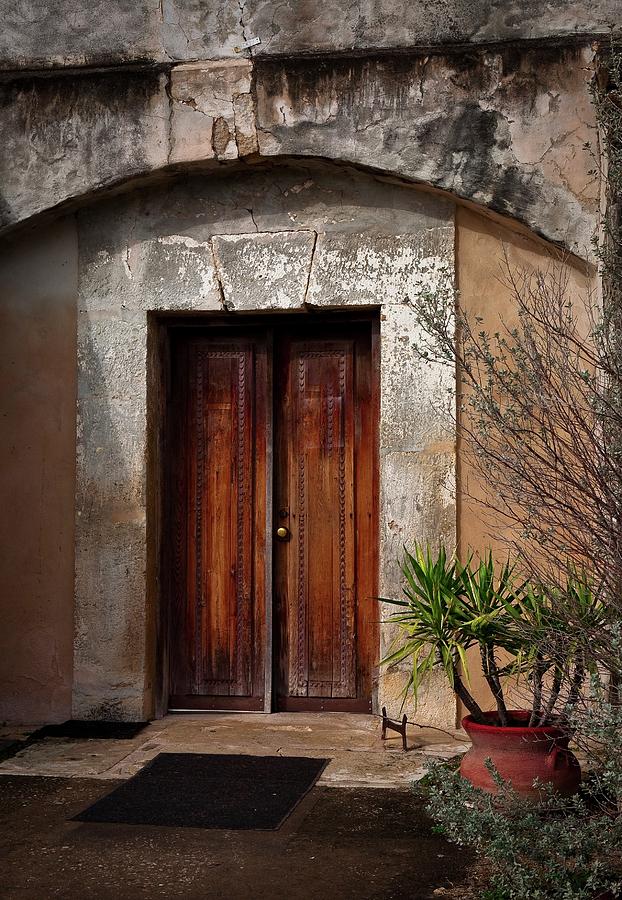 Mission San Juan Doorway Photograph by Harriet Feagin