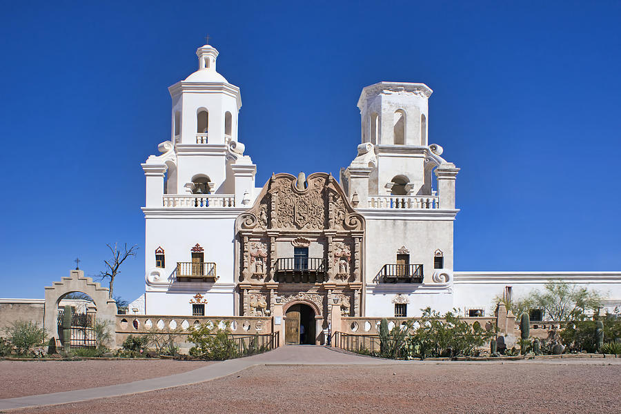 Mission San Xavier del Bac - Arizona Photograph by Nikolyn McDonald ...