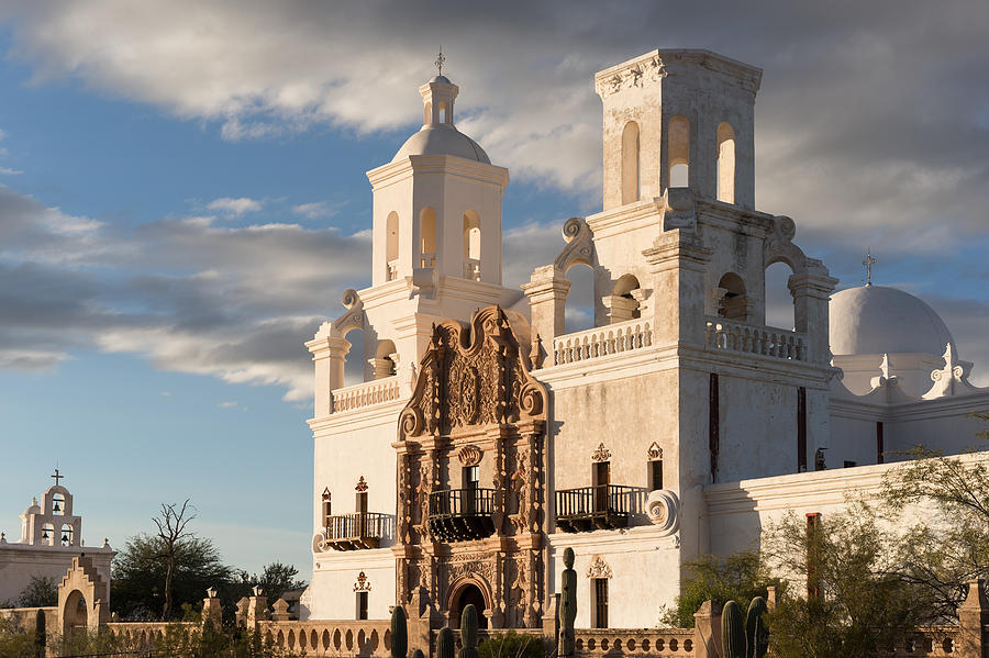 Mission San Xavier Del Bac Photograph by Scott Rackers