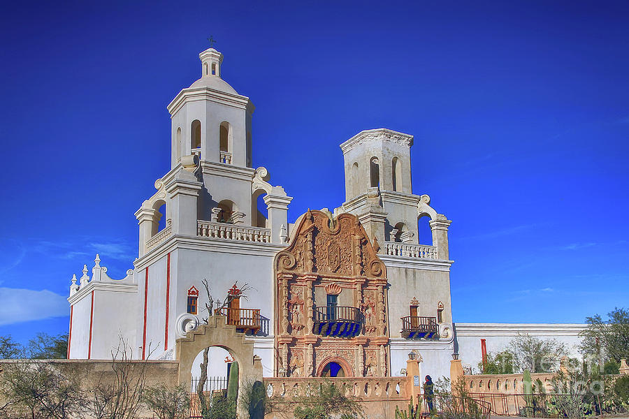 Mission San Xavier del Bac Photograph by Teresa Zieba