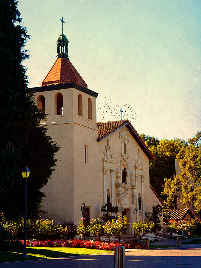 Mission Santa Clara - California Photograph by Glenn McCarthy Art and Photography