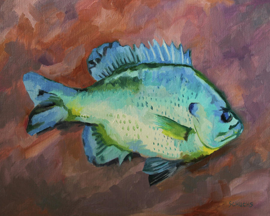 Mississippi bream painting by alison schuchs