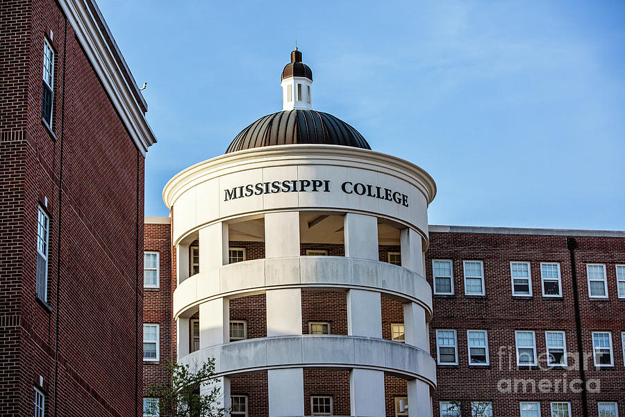 Mississippi College - Mary Nelson Hall  Photograph by Scott Pellegrin
