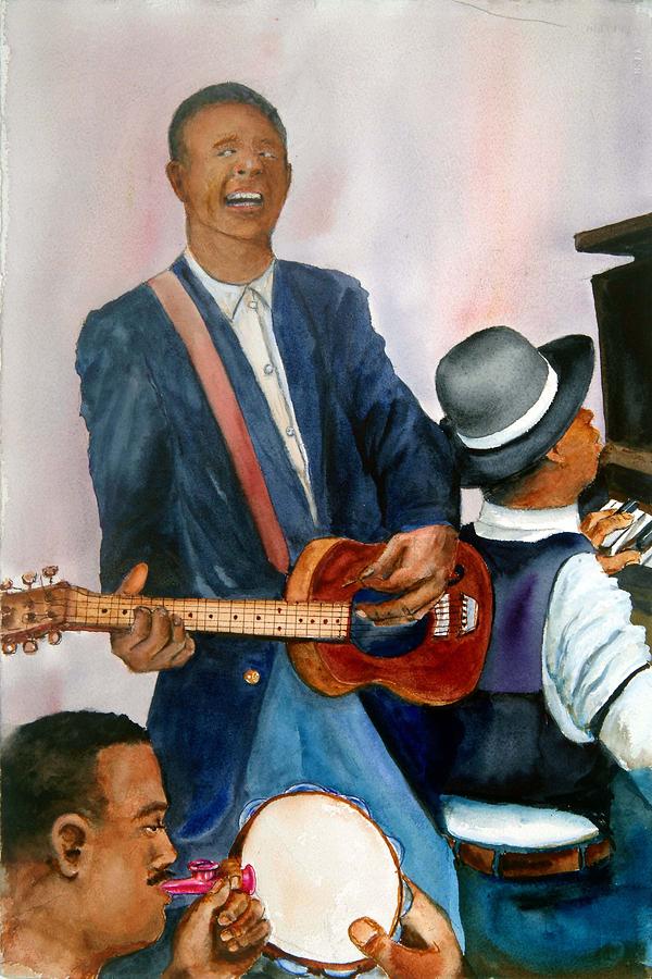 Mississippi Jook Band Painting by Bobby Walters
