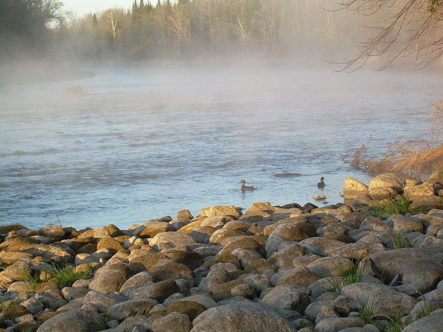 Mississippi river Duck Duck dawn Photograph by Kent Lorentzen