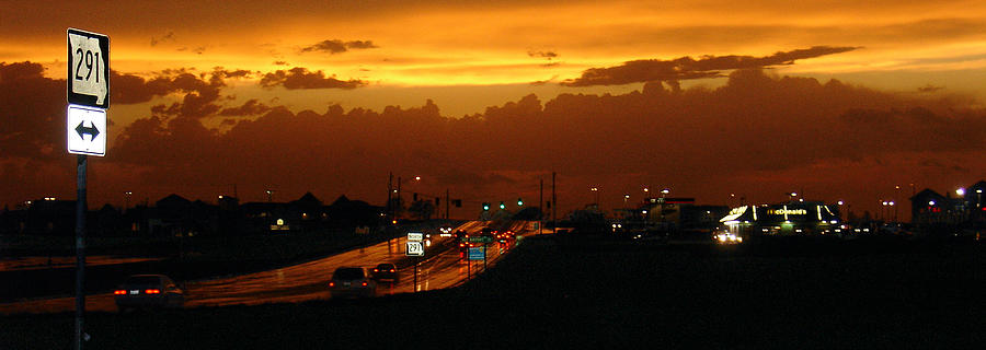 Sunset Photograph - Missouri 291 by Steve Karol
