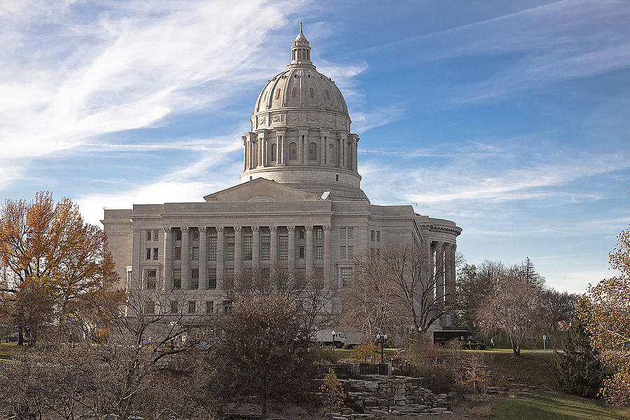 Missouri Capital Photograph by Marty Maynard - Fine Art America