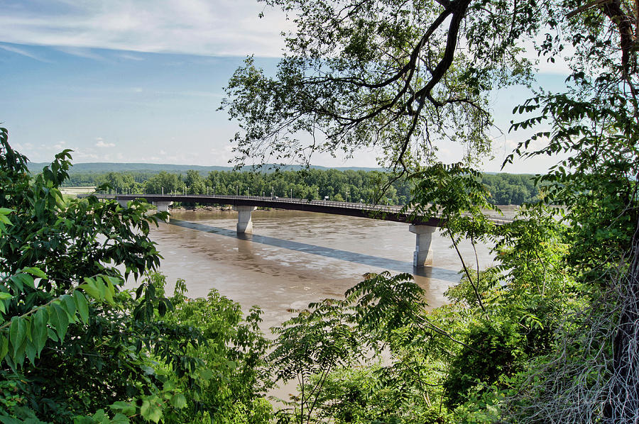 Missouri River at Hermann Photograph by Cricket Hackmann