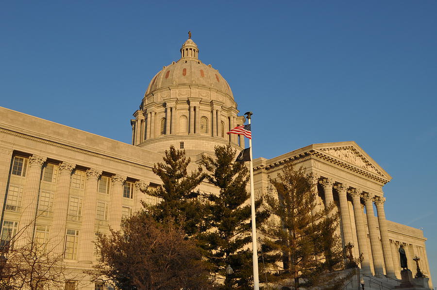 Missouri State Capital Building Photograph by Angela Reid