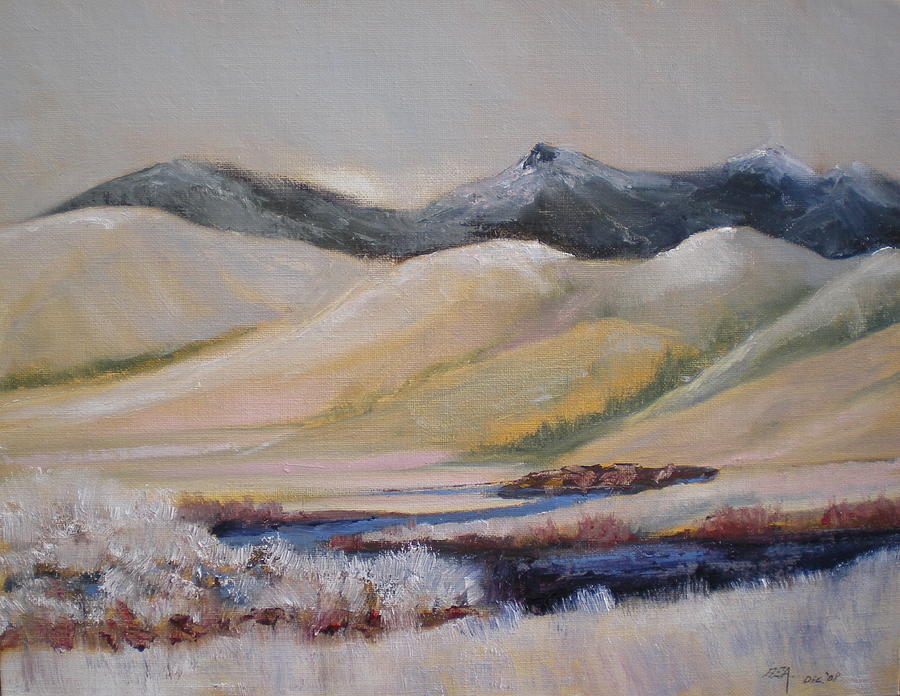 Mountains Painting - Missouri Switchback by Bryan Alexander Mountains Painting - Missouri Switchback by Bryan Alexander