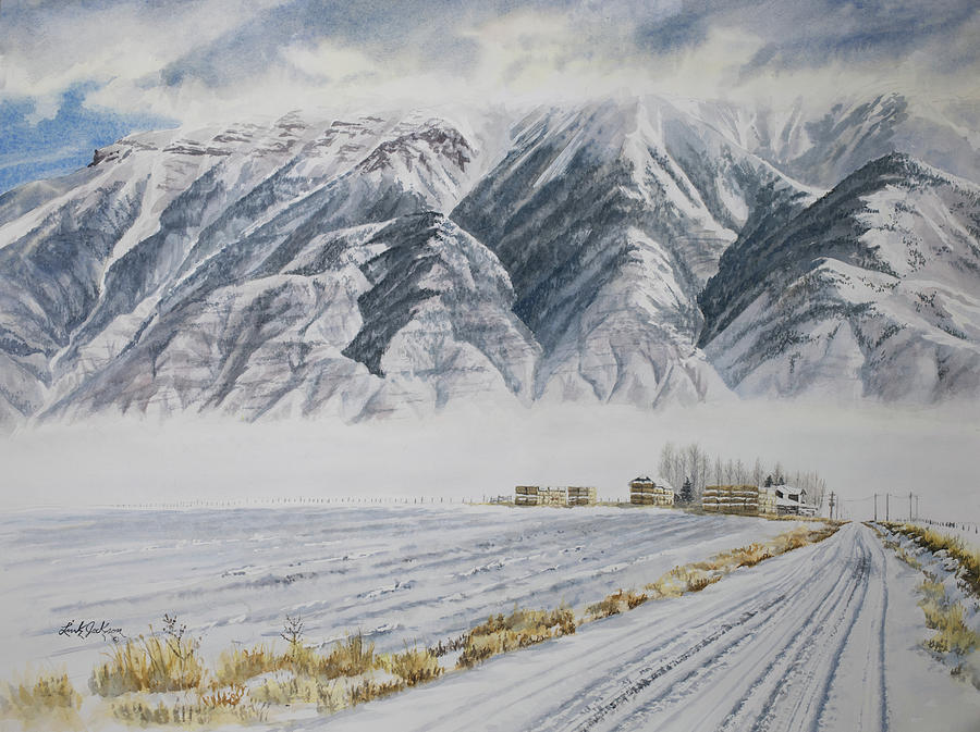 Mist and Mountains Painting by Link Jackson