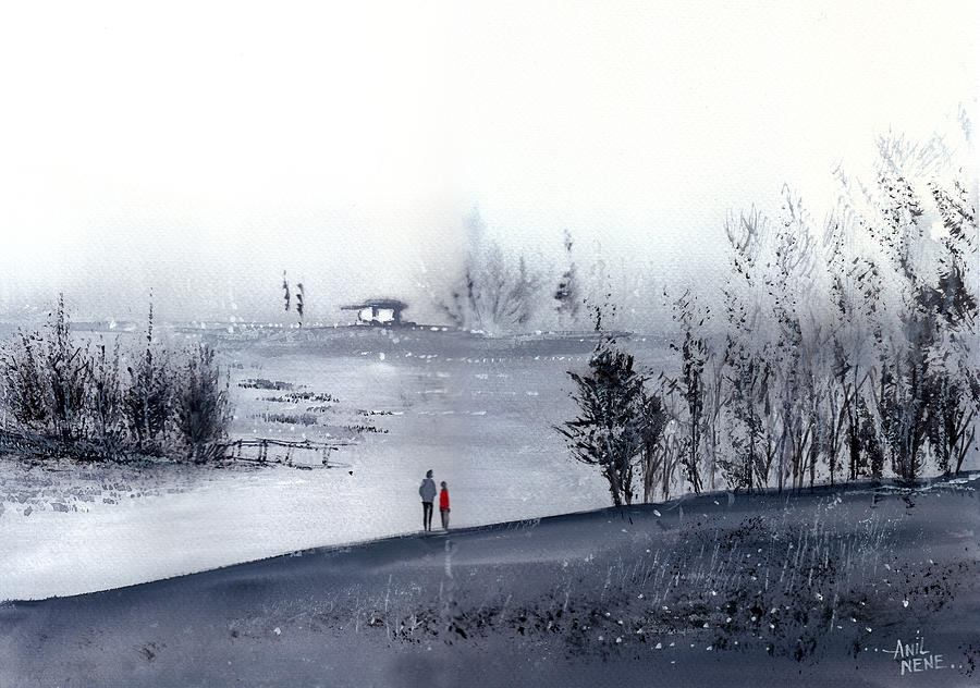 Mist Painting by Anil Nene