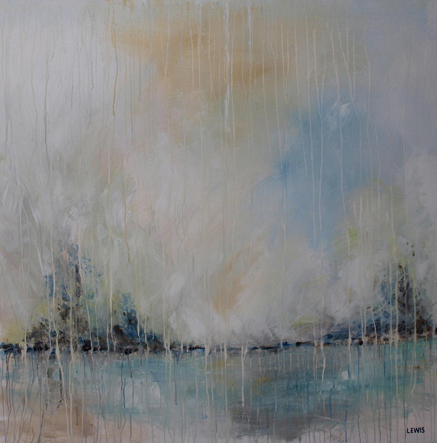 Mist Painting by Ellen Lewis