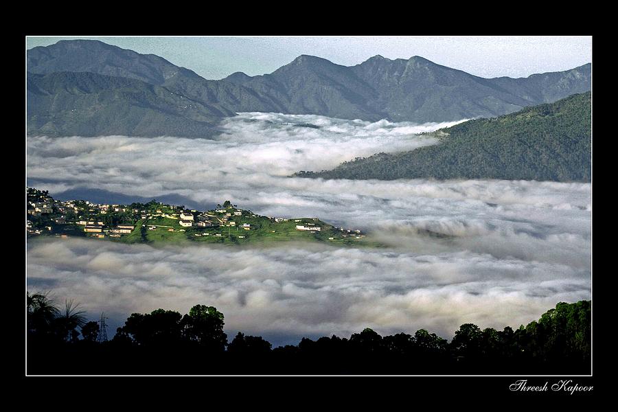 Himalayas Photograph - Mist Lake by Threesh Kapoor