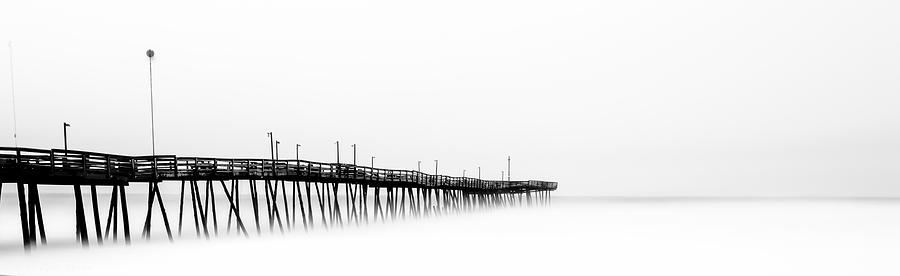 Mist of Avalon Pier Photograph by C  Renee Martin