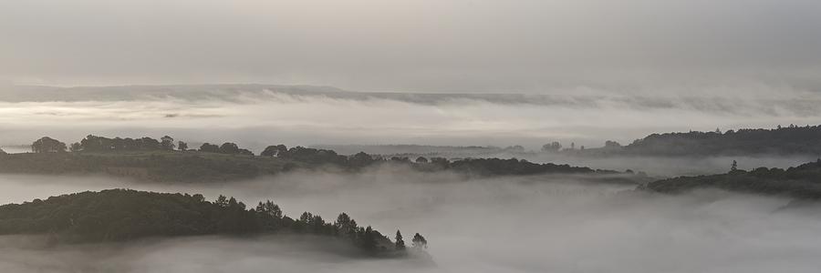 Mist over Aberfoyle Photograph by Stephen Taylor