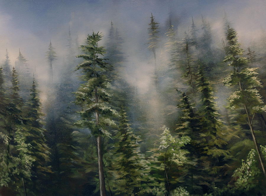 Mist Painting by Richard Cole - Fine Art America